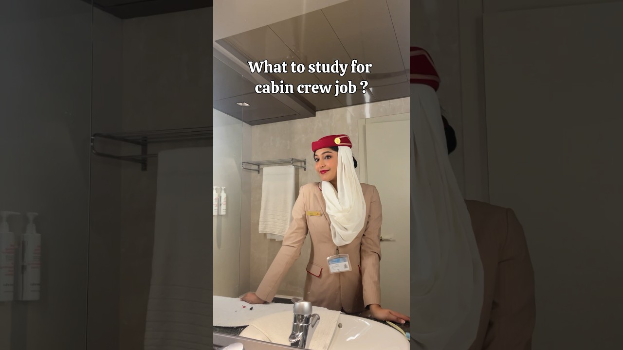 What To Study For Cabin Crew Job✈️What&rsquo;s my Qualifications🤷&zwj;♂️#ytshorts #cabincrew #yt #minivlog