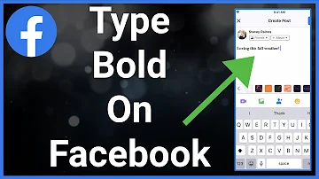 Come mettere il grassetto nei post di Facebook?