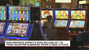 Report: MGM Resorts suffers $100 million loss from cyberattack