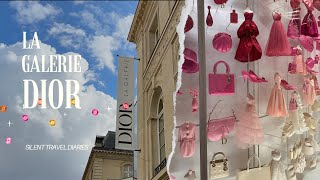 La Galerie Dior in Paris | silent vlog