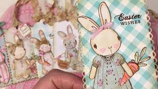 Saturday Morning Makes:  (Ep: 3-2021)  IO Stamps: Easter Sock Bunny Tags & cards