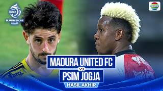 Madura United FC vs PSIM Jogja - Hasil Akhir | BRI Super League 2026/27