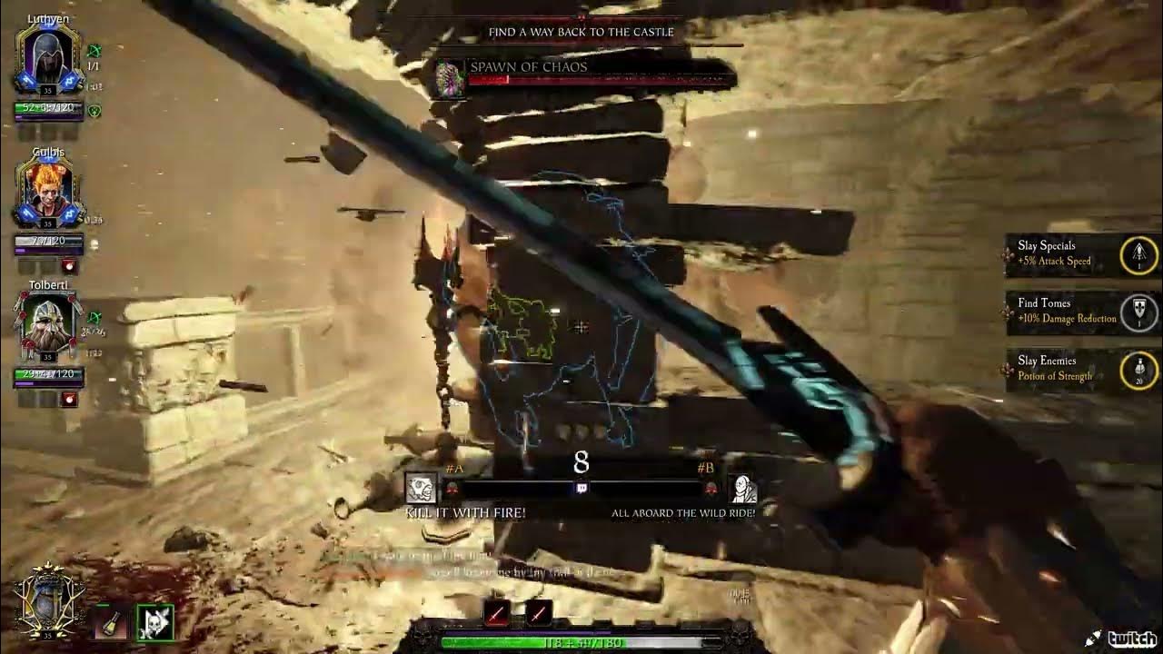 Vermintide 2 Cataclysm + Deed + Twitch YouTube