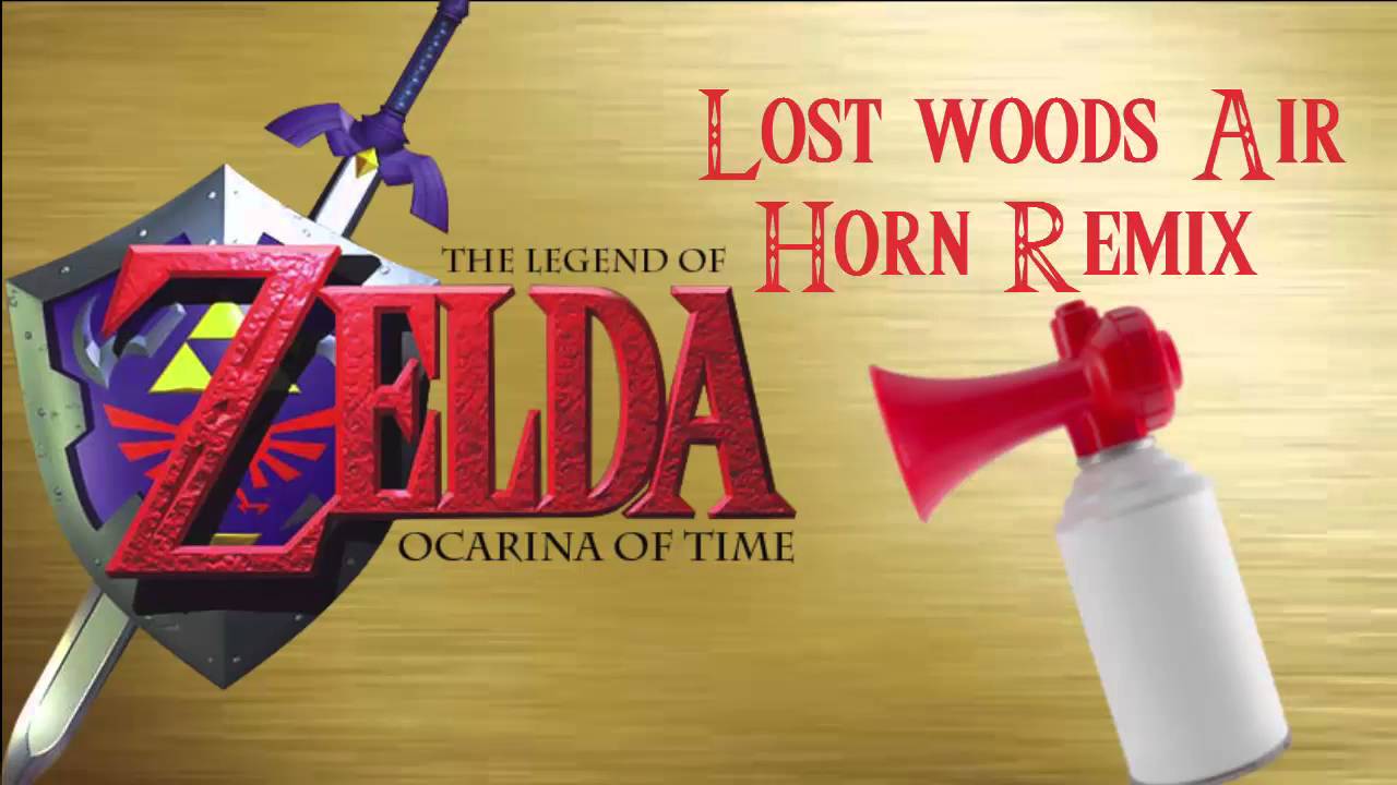The Legend of Zelda Ocarina Of Time Lost Woods AIR HORN REMIX MLG