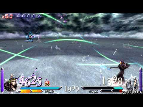 DISSIDIA 012 FF アルティミシア VS セフィロス (LV105 最強)
