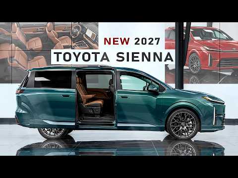 New 2027 Toyota Sienna - INTERIOR, EXTERIOR & Color Options Preview