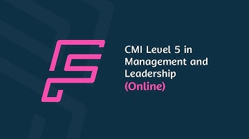 CMI Level 5 in Management and Leadership