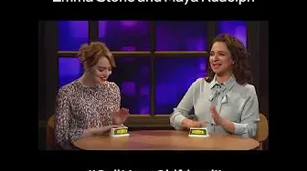Maya Rudolph & Emma Stone  #CallYourGirlfriend