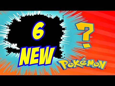 6 NEW Pokémon Sun and Pokémon Moon! Wimpod, Bounsweet, Comfey, Mudsdale, Mimikyu, Bewear