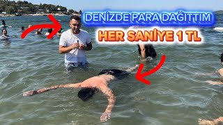 Nefesini Tuttuğun Her Saniye İçin Para Ödüyorum ( DENİZDE PARA DAĞITMAK )