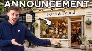 We Have a HUGE Announcement! Opening Our New Antique Shop Online