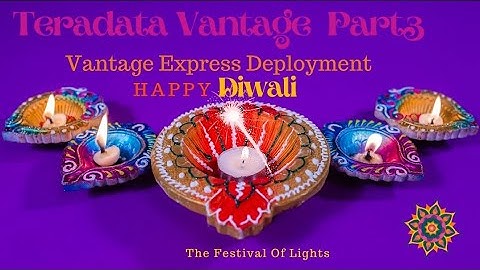 Teradata Vantage express deployment on Laptop / Local machine / System using VMware