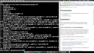 a127: Installation, Up and Running