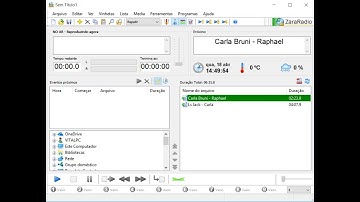 Como transmitir pelo ZaraRadio e o Butt Streaming Voxtream HD