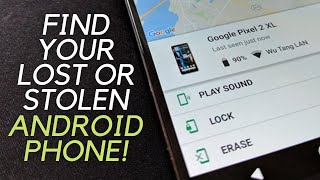 Find you lost or stolen android phone! Using Google