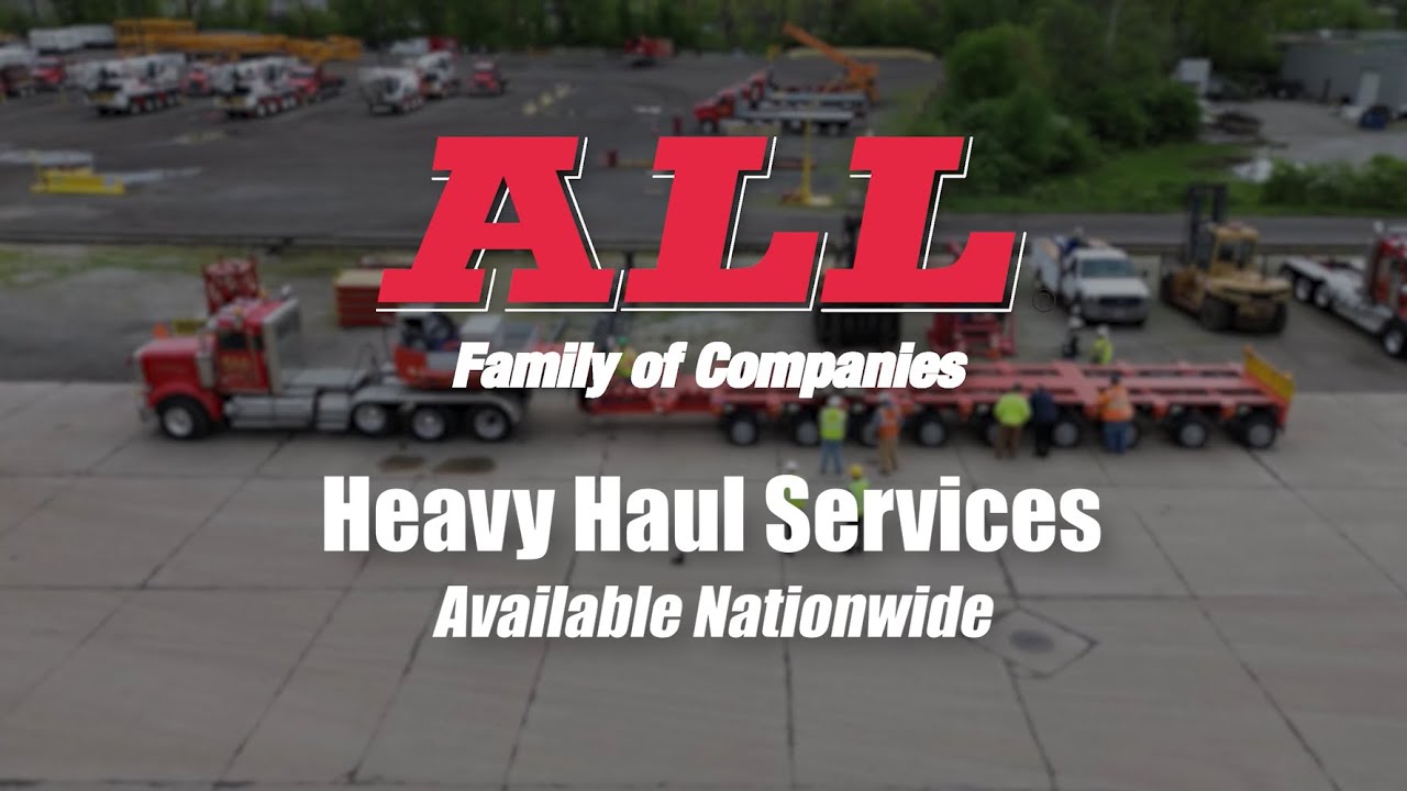ALL's New Heavy Haul Trailers & Services