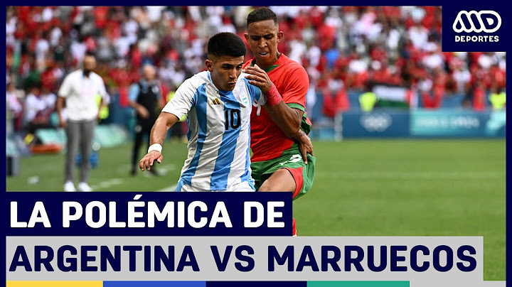 Argentina 1-2 Marruecos: La albiceleste pierde con polémica en el inicio de los Juegos Olímpicos