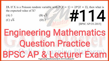#114 Daily Question Practice of Engineering Mathematics for BPSC (Assistant Professor & Lecturer)