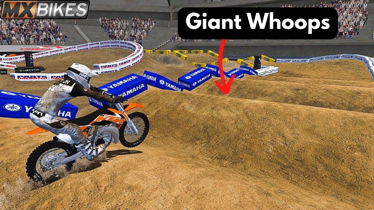 Ktm 85 Vs Supercross Whoops! | Mx Bikes (It was like Jumping Into A