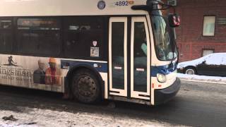 Overcrowded Brooklyn B36 Bus skips stop