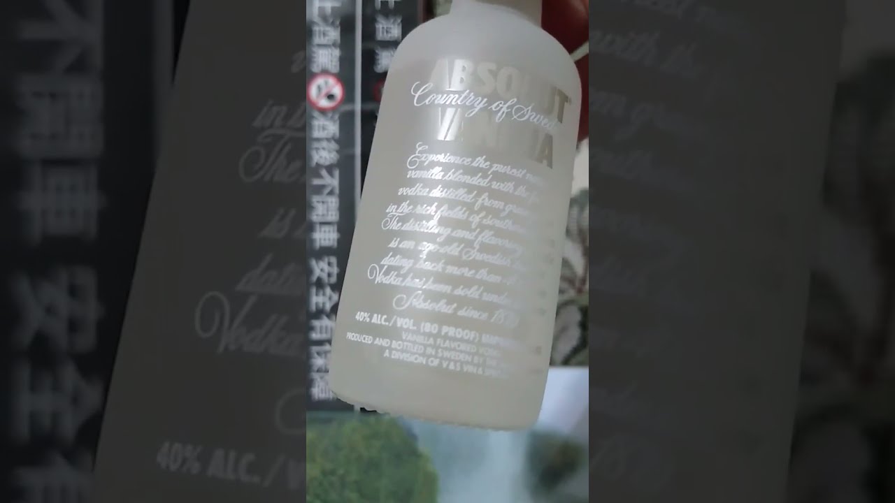 ABSOLUT VANILIA vodka 50ml