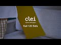 Clei  Kali 120 Sofa