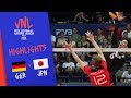 GERMANY vs. JAPAN - Highlights Men | Week 5 | Volleyball Nations League 2019
