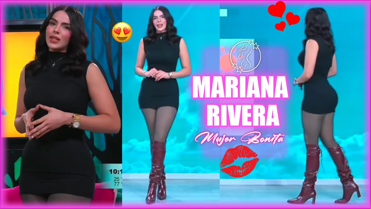 Mariana Rivera Chica del clima 17 de enero | Chicas Hermosas 
