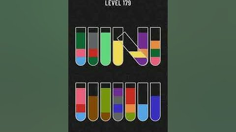 Water Sort Puzzle Level 179 | Level 179