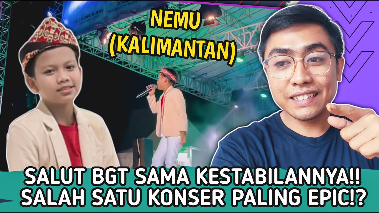 STABIIIL ‼️ REAKSI FAREL NYANYI NEMU DI FESTIVAL LITERASI KALIMANTAN UTARA 2023