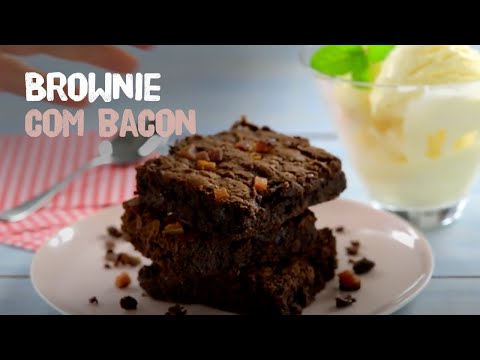 Carne suína. Tudo de bom! Todo dia. | Brownie com Bacon | Oba Hortifruti