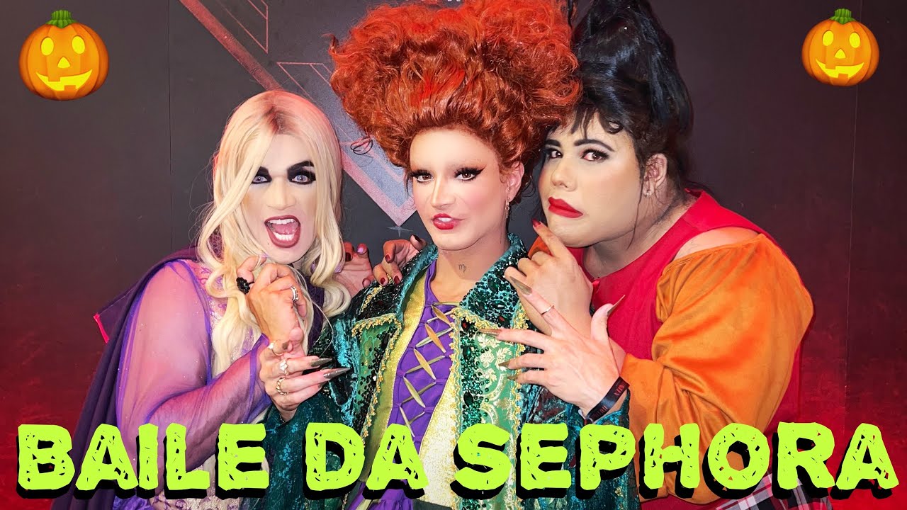 HOCUS POCUS no BAILE DA SEPHORA 🎃 Halloween 2022! | Victor Nogueira