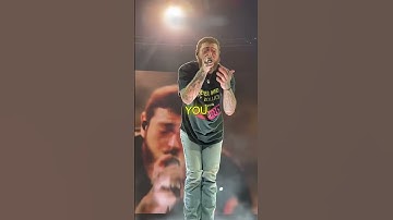 Thumbnail of Post Malone sings his heart out 🥺❤️