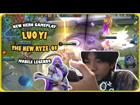 NEW HERO | MOBILE LEGENDS LUO YI | THE NEW RYZE OF MOBILE LEGENDS | DRONE VIEW ULTIMATE