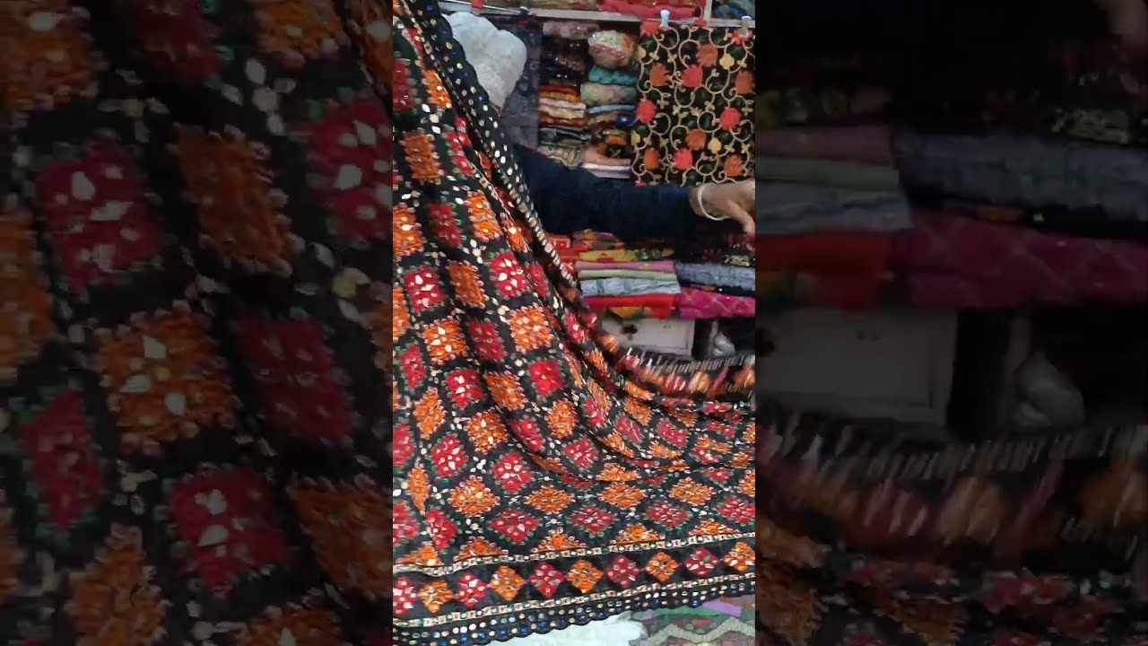 Multi Colour Phulkari Dupatta WhatsApp For Order 91 7696205357 Amritsar Shorts