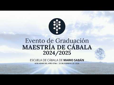 Maestría de Cábala Escuela de Mario Sabán- Graduación 3ª Generación