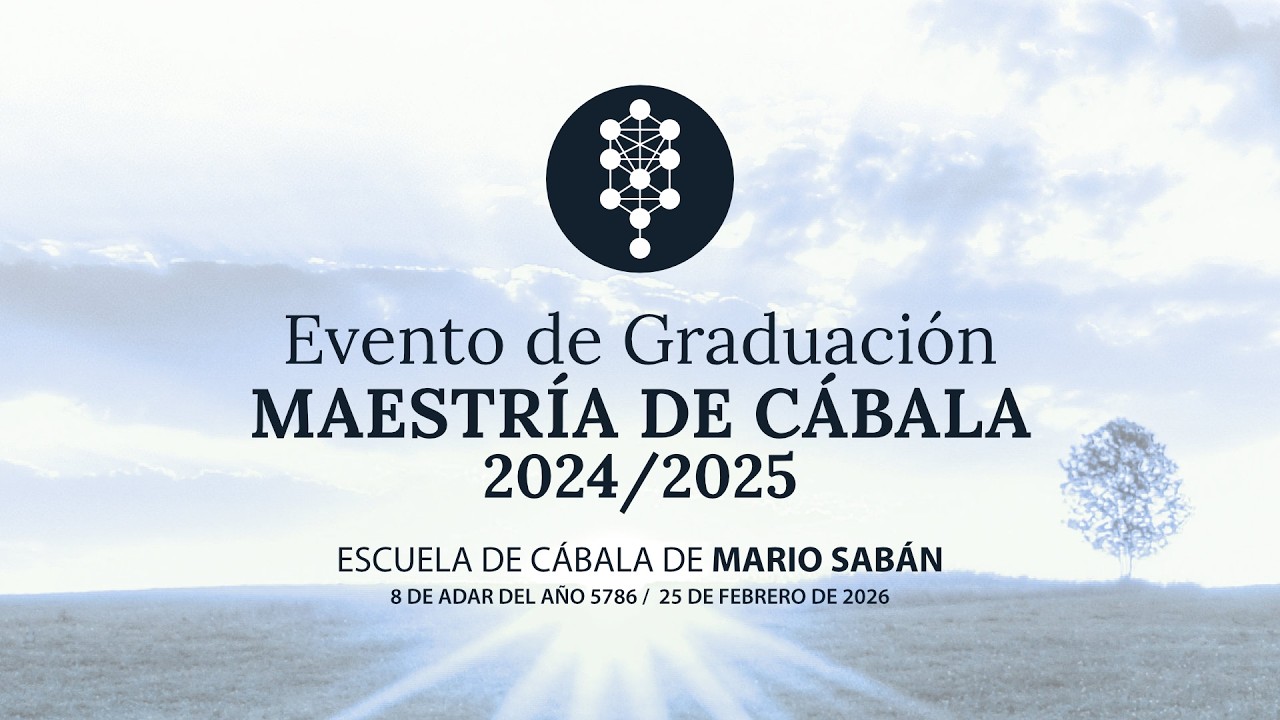 Graduación 3ª Maestría de Cábala Escuela de Mario Sabán