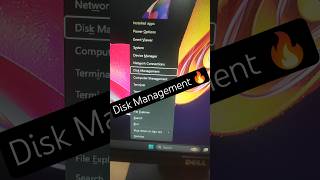 Disk Management 🔥 |  Day-0432 | Windows Tips #window #techreels #reel #short #windows11tips
