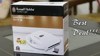 Russel Hobbs Sandwich Maker Unboxing and Review | Best Sandwich Toaster in India | Best Online Deal