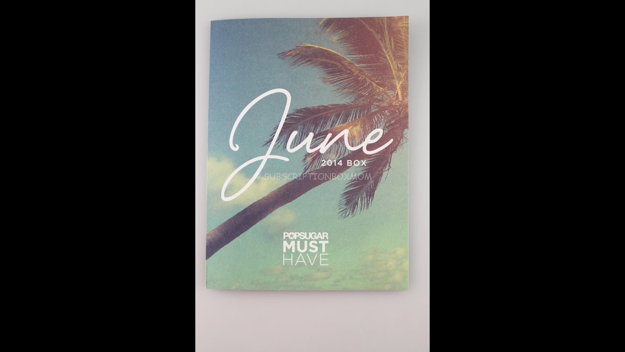 Popsugar Must Have June 2014 Review + Coupon