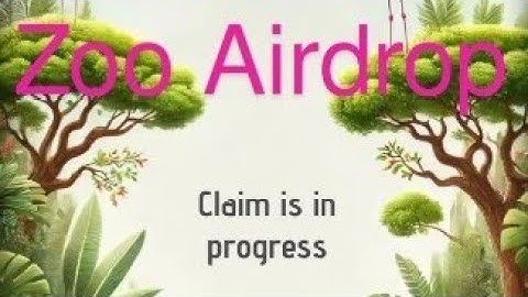 Zoo Airdrop withdrawal