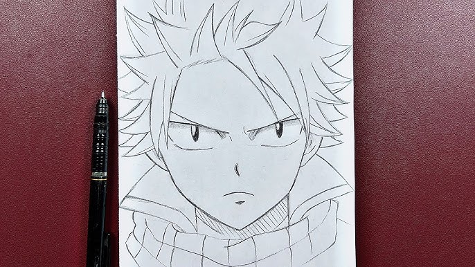 How To Draw Natsu (Dragon Form), Step By Step