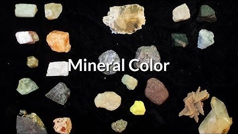 M06-How to Use Color for Mineral Identification
