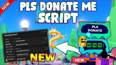 *UPDATED* PLS DONATE Script (PASTEBIN 2023) (AUTOFARM, FAKE MESSAGE, AUTO CHAT, FIND RICH SERVERS)