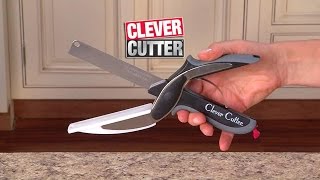 Clever Cutter Now Only $14.99  | Official Ad  | Knife & Cutting Board All in 1!