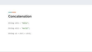 Java for Beginners - Module 4 Operators - Concatenation Wealth
