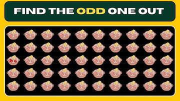 🧐 Find the Odd One Out in 5 Seconds! | Can You Beat This Challenge? 