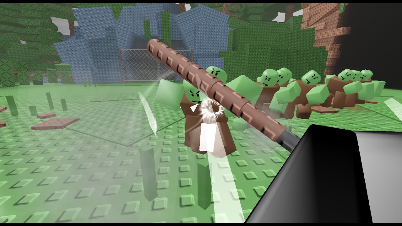 Оборотень играет в "Survive Wave Z". (Часть 2) [Roblox]