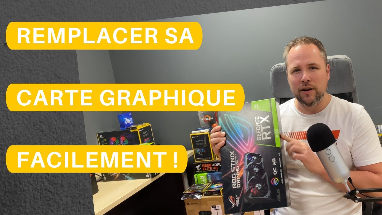 COMMENT CHANGER SA CARTE GRAPHIQUE FACILEMENT (Tuto 2020 remplacement GPU  NVIDIA) - YouTube