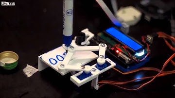 A Clock That Writes The Time